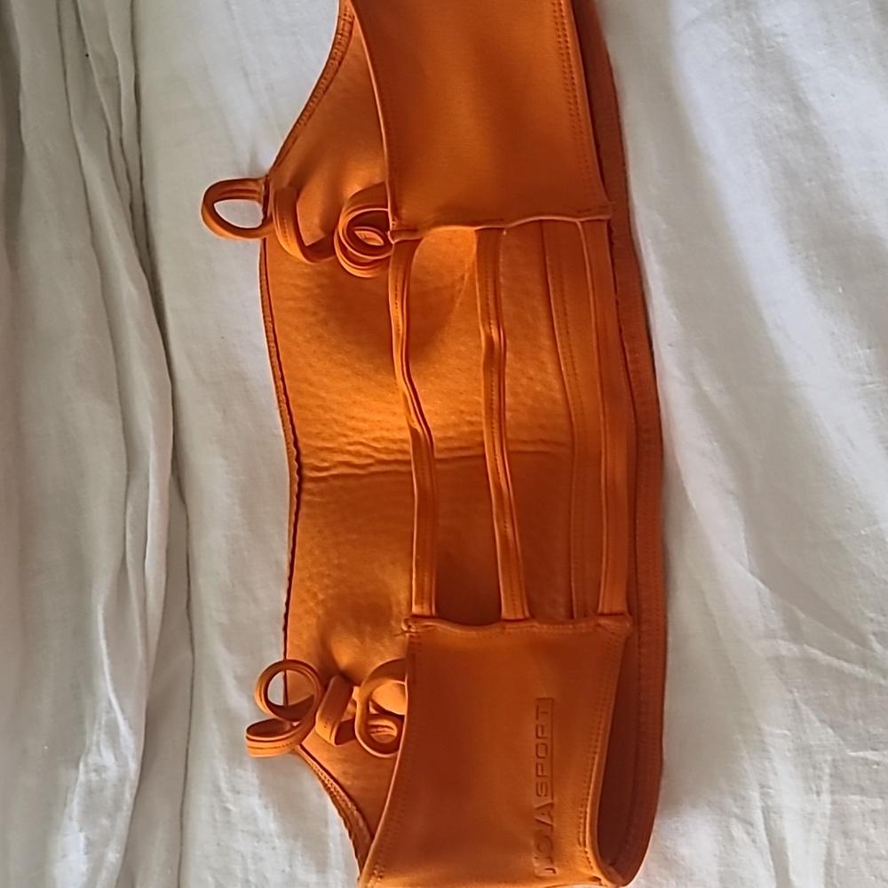 Orange sports bra - Picture 9 of 17